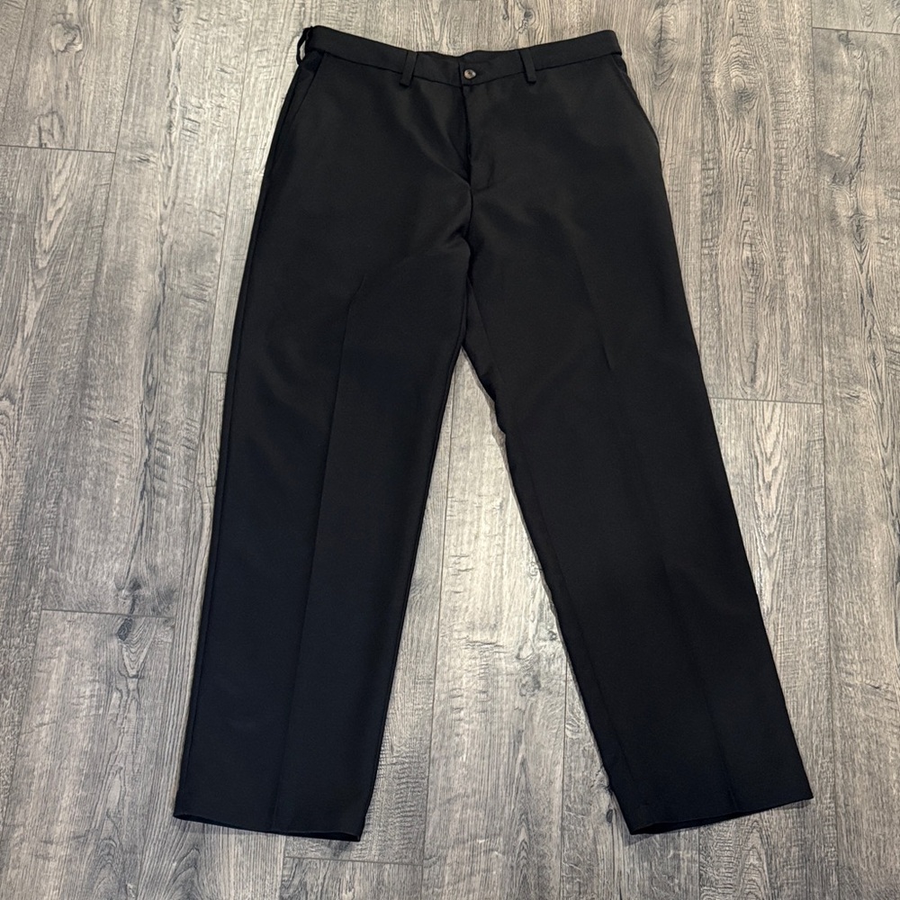 Haggar Black Formal Trousers